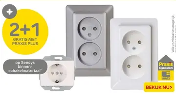 Aanbieding: Sencys binnen-schakelmateriaal