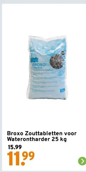 Aanbieding: Zouttabletten voor Waterontharder