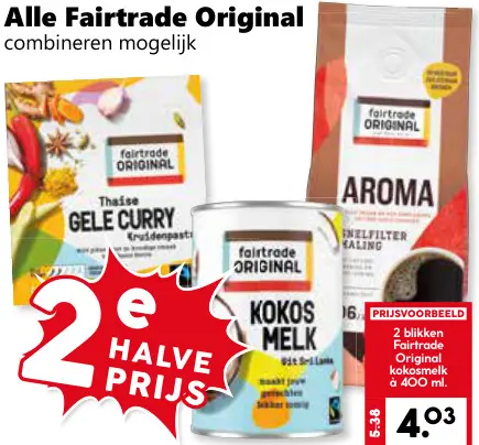 Aanbieding: Fairtrade Original