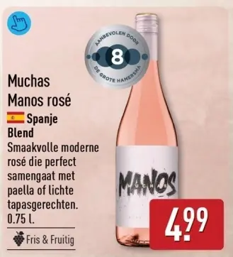 Aanbieding: Muchas Manos rosé