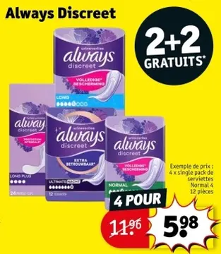 Offre: Always Discreet