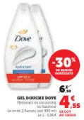 Aanbieding: Gel douche Dove