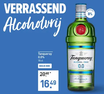 Aanbieding: Tanqueray