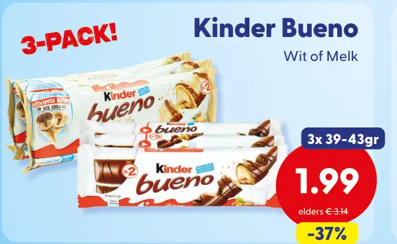 Aanbieding: Kinder Bueno
