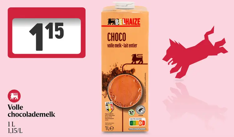 Promotie: Volle chocolademelk
