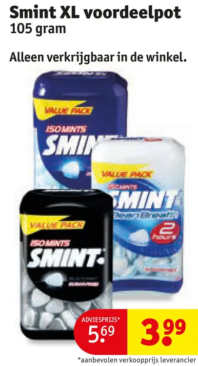 Aanbieding: Smint XL voordeelpot