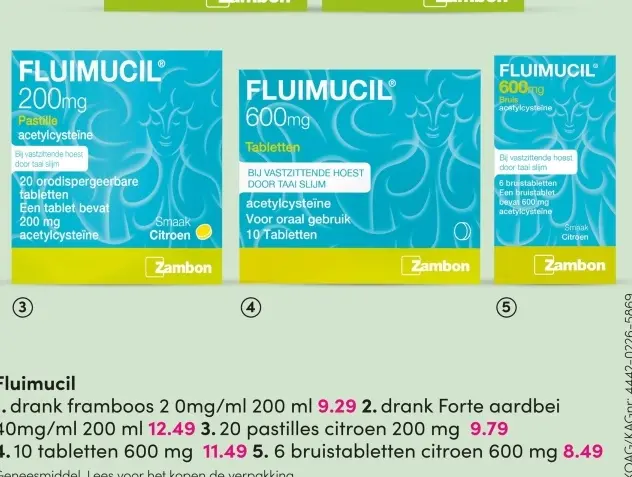 Aanbieding: Fluimucil