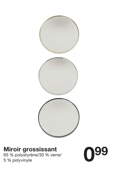 Offre: Miroir grossissant