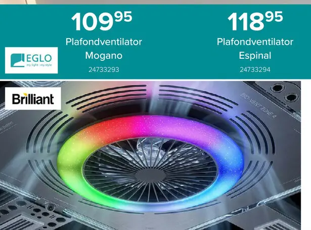 Promotie: Plafondventilator