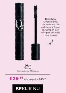 Aanbieding: Show Overvolume Mascara