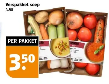 Aanbieding: Verspakket soep