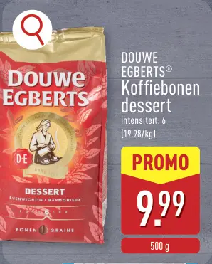 Promotie: Koffiebonen dessert