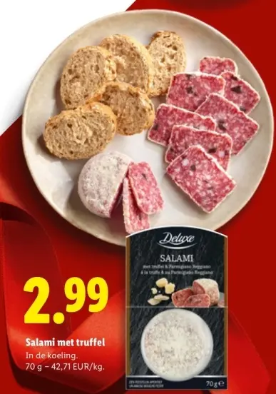 Aanbieding: Salami met truffel