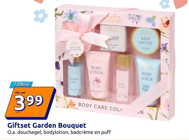 Promotie: Giftset Garden Bouquet