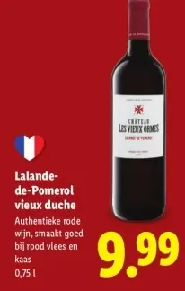 Aanbieding: Lalande-de-Pomerol vieux duche