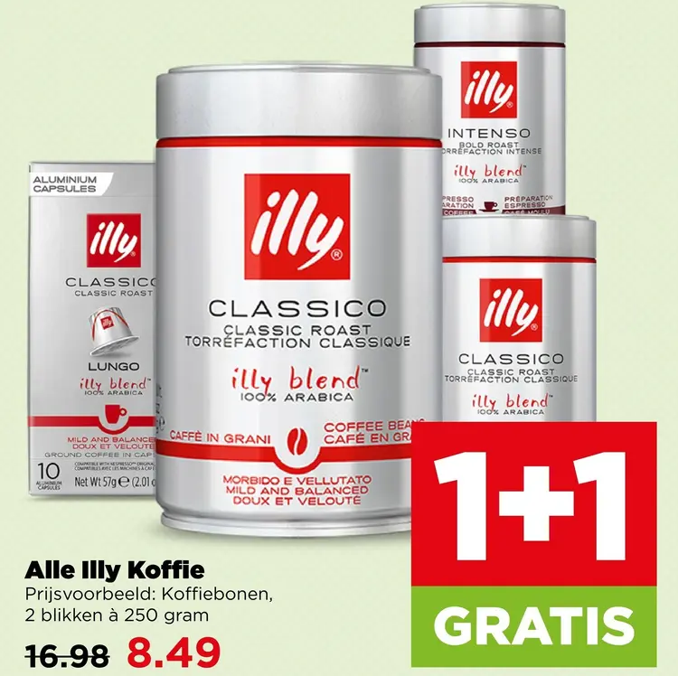 Aanbieding: Alle Illy Koffie