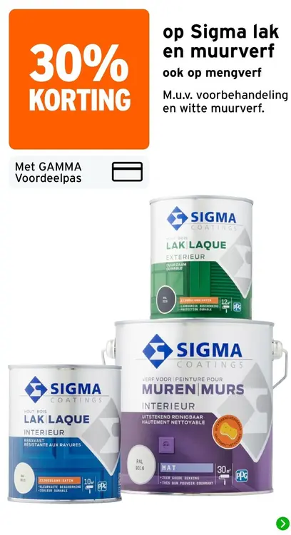 Aanbieding: Lak en muurverf
