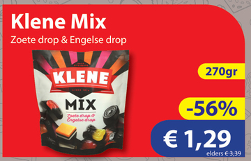 Aanbieding: Klene Mix