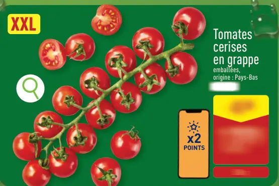 Offre: Tomates cerises en grappe