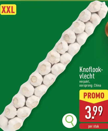Promotie: Knoflookvlecht