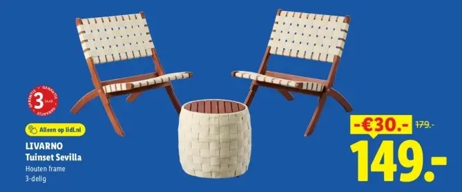 Aanbieding: Tuinset Sevilla