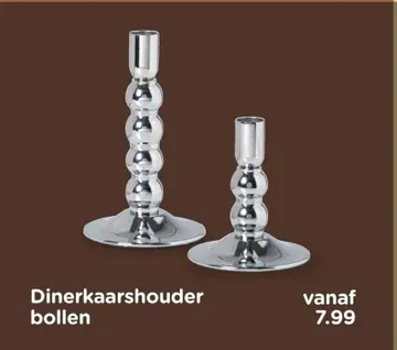 Aanbieding: Dinerkaarshouder bollen