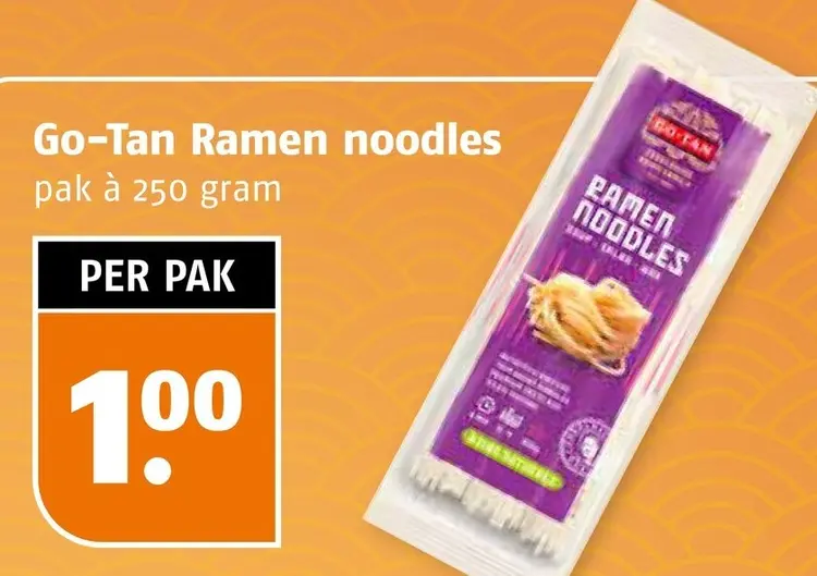 Aanbieding: Go-Tan Ramen noodles