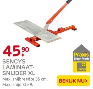 Aanbieding: Laminaat-snijder xl