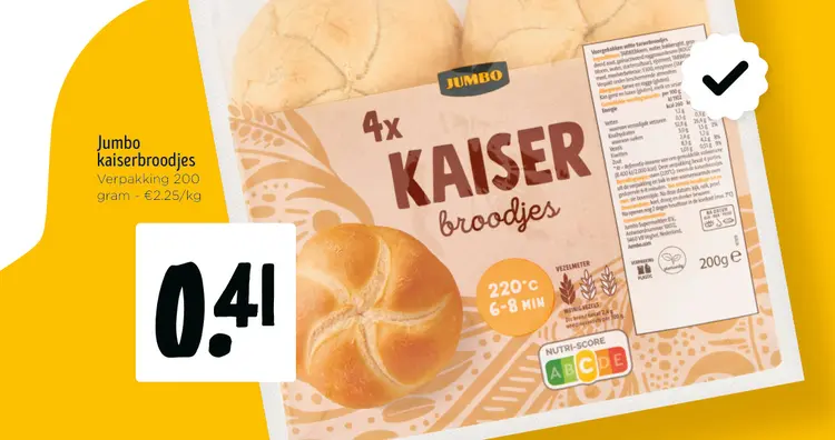 Promotie: Kaiserbroodjes