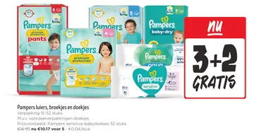 Aanbieding: Luiers, broekjes en doekjes