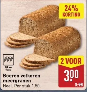 Aanbieding: Boeren volkoren meergranen
