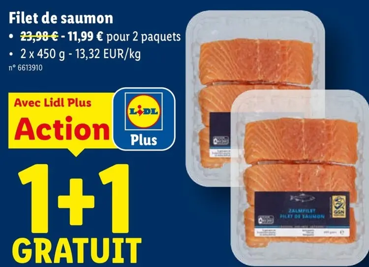 Offre: Filet de saumon