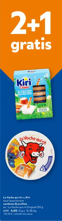 Offre: Kiri Dippi & La Vache qui rit