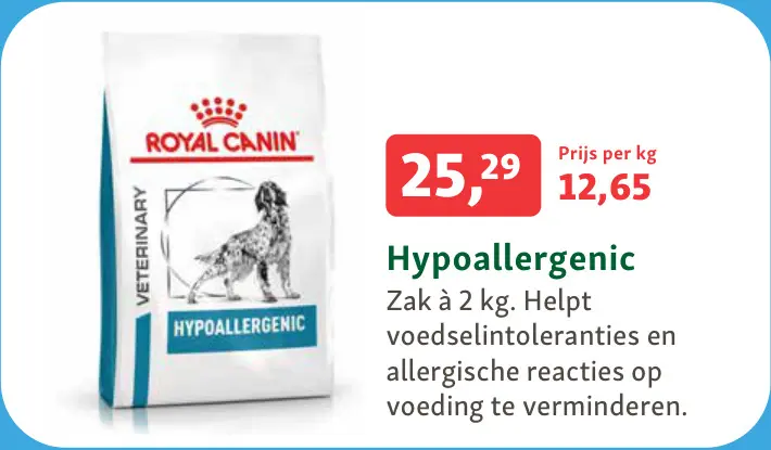 Aanbieding: Hypoallergenic