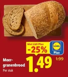 Aanbieding: Meergranenbrood