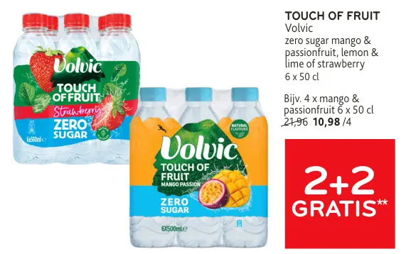 Promotie: Touch of fruit