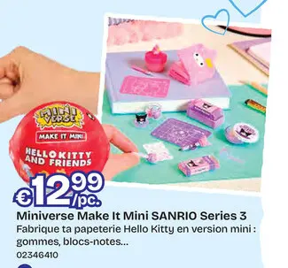 Offre: Miniverse Make It Mini SANRIO Series 3