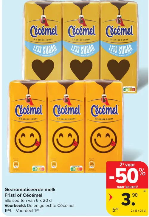 Promotie: Gearomatiseerde melk