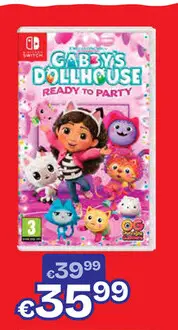 Offre: Gabby's dollhouse ready to party