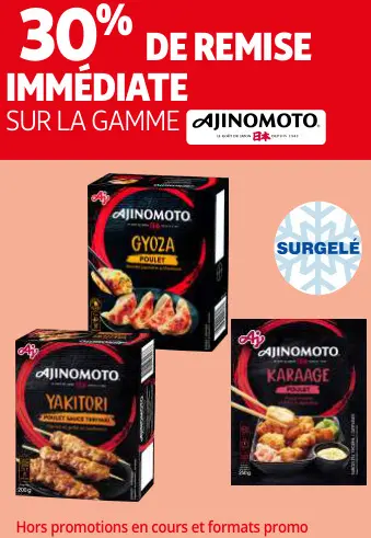 Promotie: La gamme Ajinomoto