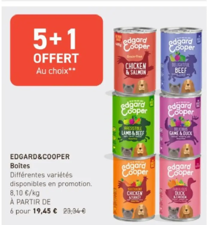 Offre: Boîtes