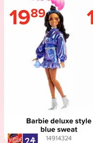 Offre: Barbie deluxe style blue sweat