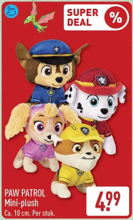Aanbieding: PAW PATROL Mini-plush