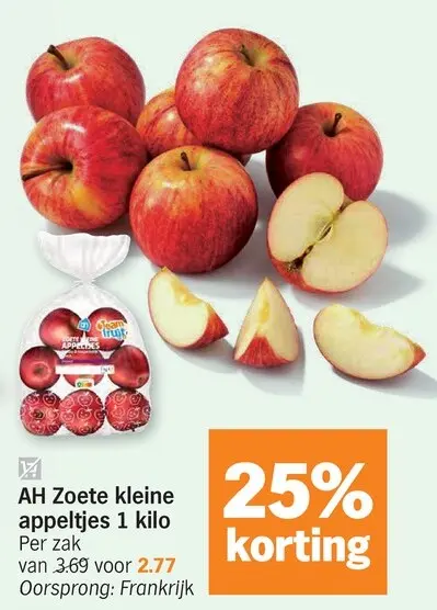 Promotie: Zoete kleine appeltjes