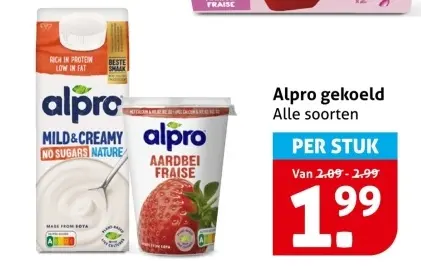 Aanbieding: Alpro gekoeld