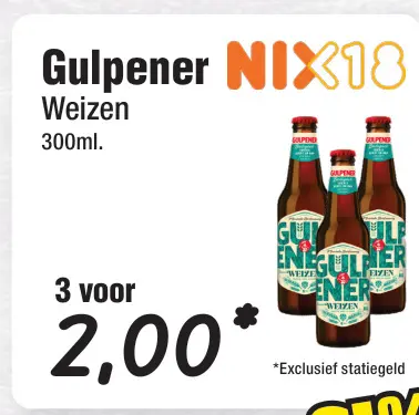 Aanbieding: Gulpener Weizen