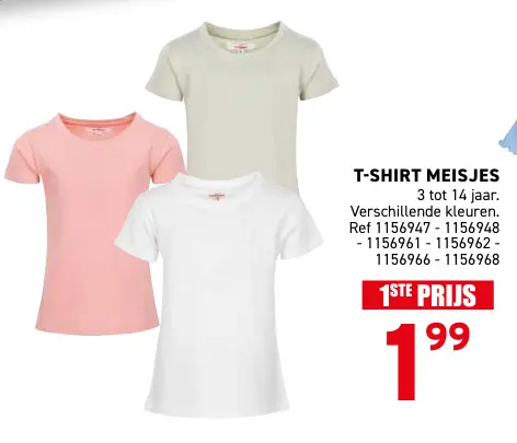 Promotie: T-shirt meisjes
