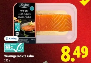 Aanbieding: Warmgerookte zalm