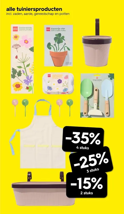 Aanbieding: Alle tuiniersproducten
