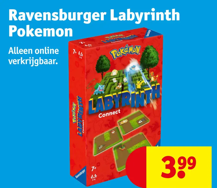 Aanbieding: Ravensburger Labyrinth Pokemon